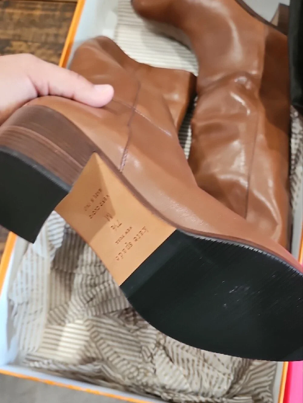 Kate Spade NWT Leather Tall Boots....beautiful Fall Assessory